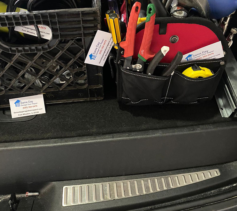 Garage door installation
